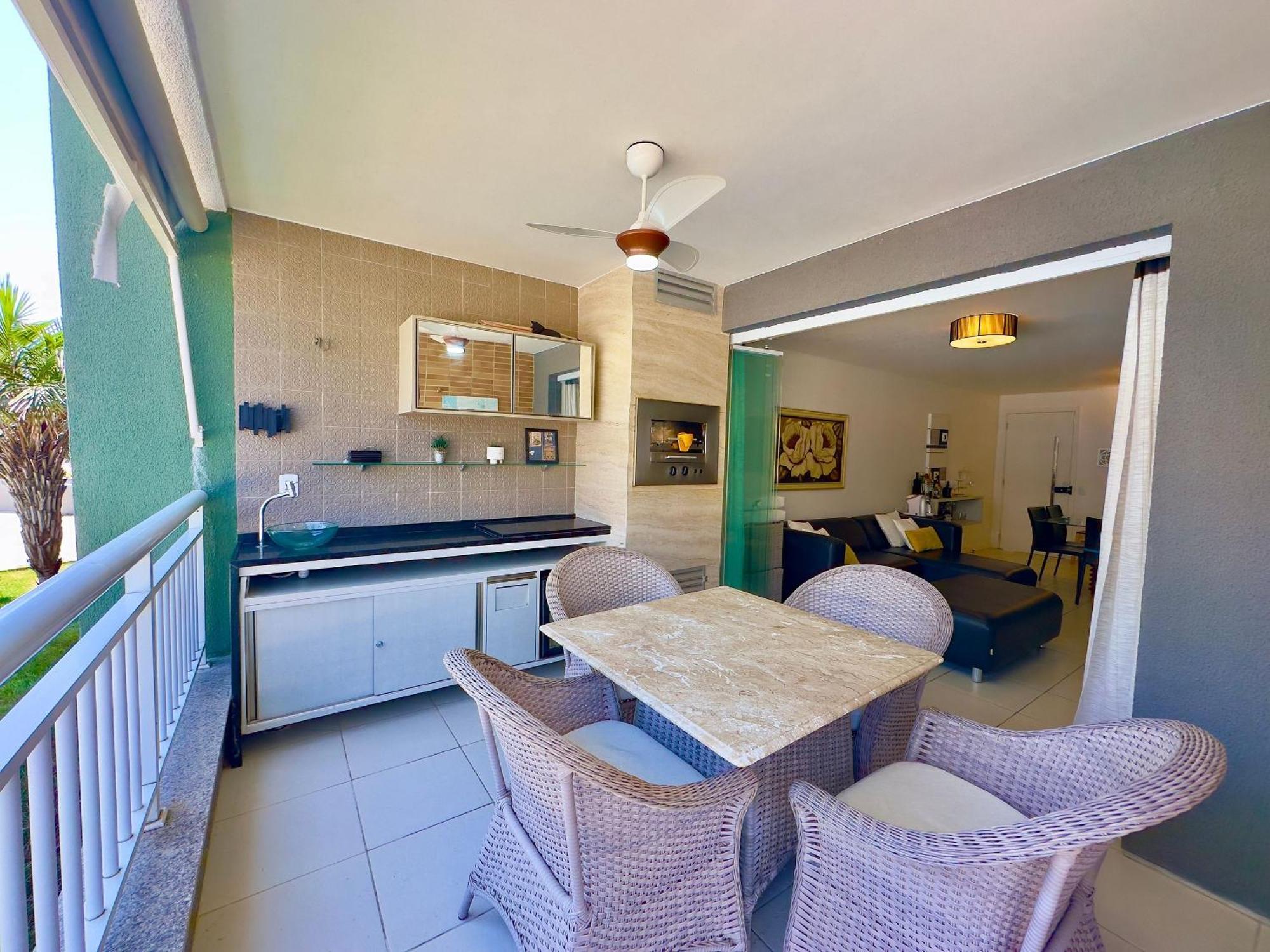 Terramaris - Aptos Vista Mar, Pe Na Areia, Vizinho Ao B Park Aquiraz Kültér fotó