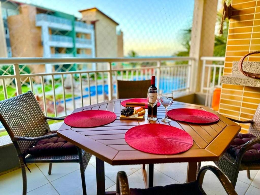Terramaris - Aptos Vista Mar, Pe Na Areia, Vizinho Ao B Park Aquiraz Kültér fotó