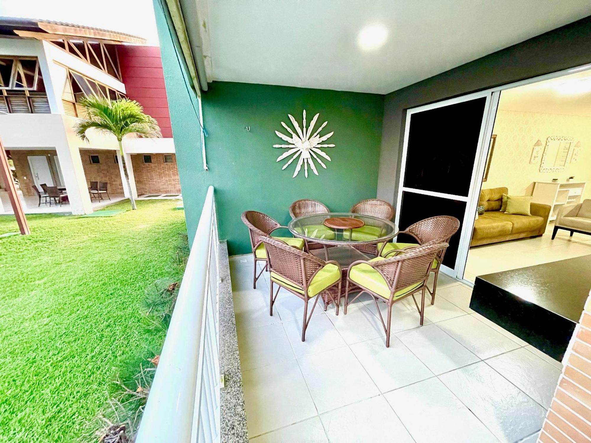 Terramaris - Aptos Vista Mar, Pe Na Areia, Vizinho Ao B Park Aquiraz Kültér fotó
