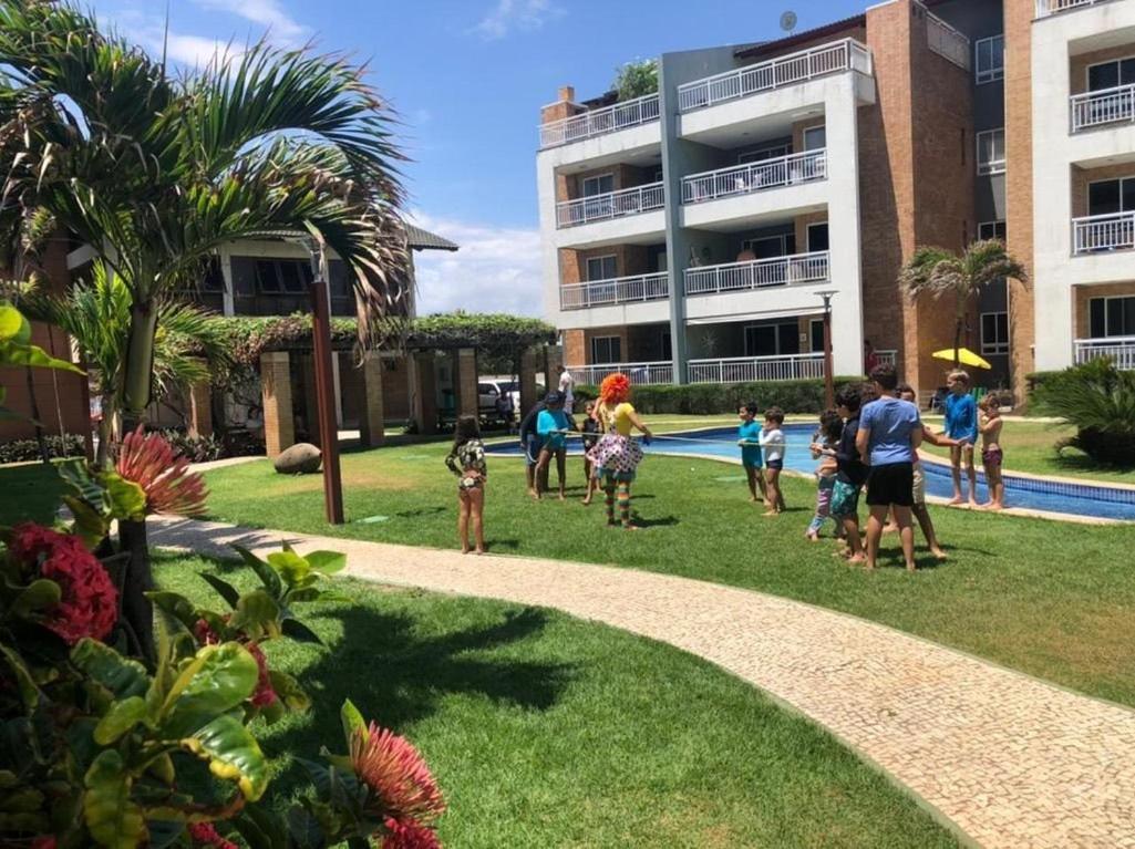 Terramaris - Aptos Vista Mar, Pe Na Areia, Vizinho Ao B Park Aquiraz Kültér fotó