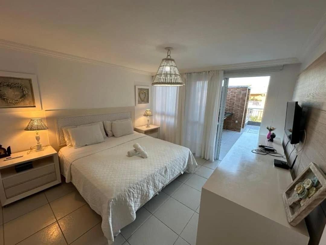 Terramaris - Aptos Vista Mar, Pe Na Areia, Vizinho Ao B Park Aquiraz Kültér fotó